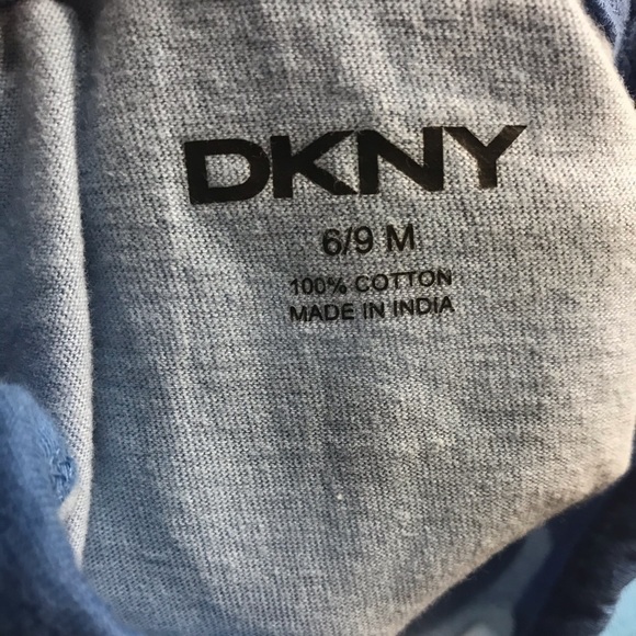 DKNY Blue Onesies BUNDLE - Picture 2 of 5